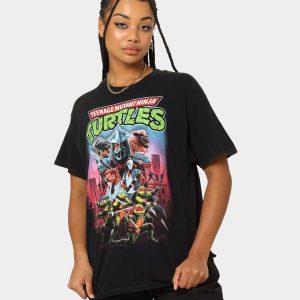 American Thrift x Teenage Mutant Ninja Turtles Raphael Vintage T-Shirt Black - Size M